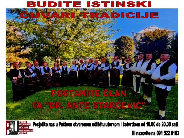 ZAIGRAJMO KOLO, ZAPJEVAJMO PO LIČKI - PRIDRUŽITE NAM SE ZAIGRAJMO KOLO, ZAPJEVAJMO PO LIČKI - PRIDRUŽITE NAM SE